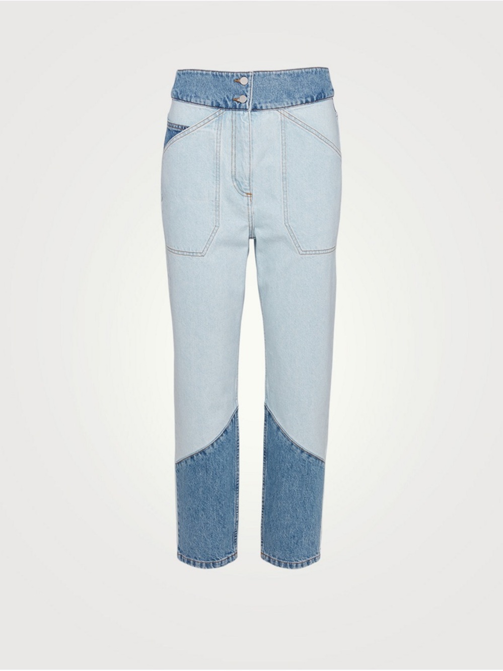 Ba&sh apolo two tone jeans from holt renfrew us 2